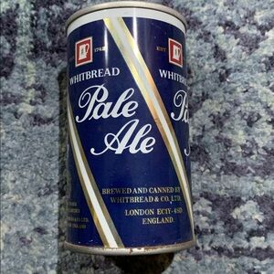 Whitbread Pale Ale beer empty collectible can London England